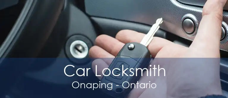 Car Locksmith Onaping - Ontario