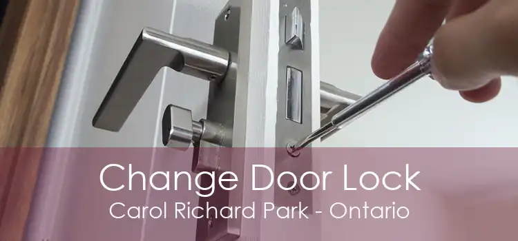Change Door Lock Carol Richard Park - Ontario
