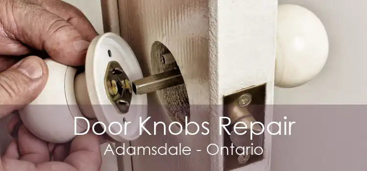 Door Knobs Repair Adamsdale - Ontario