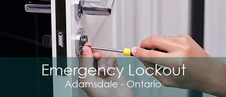 Emergency Lockout Adamsdale - Ontario