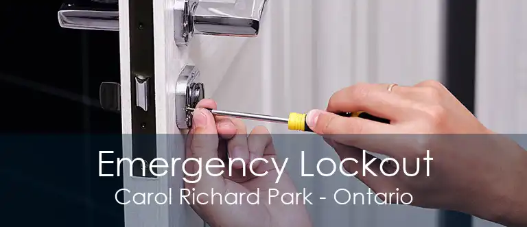 Emergency Lockout Carol Richard Park - Ontario