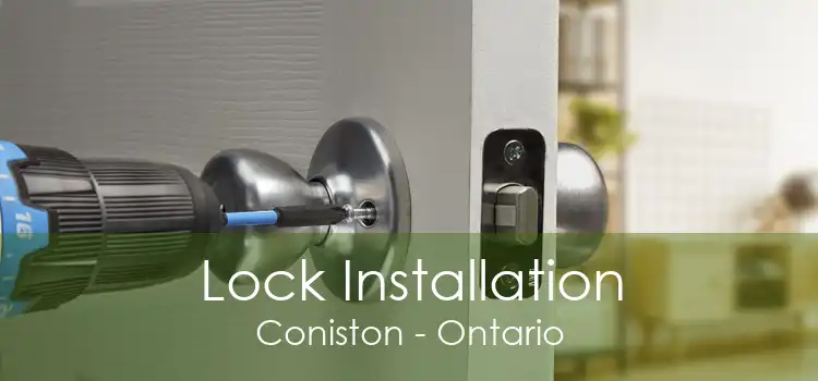 Lock Installation Coniston - Ontario