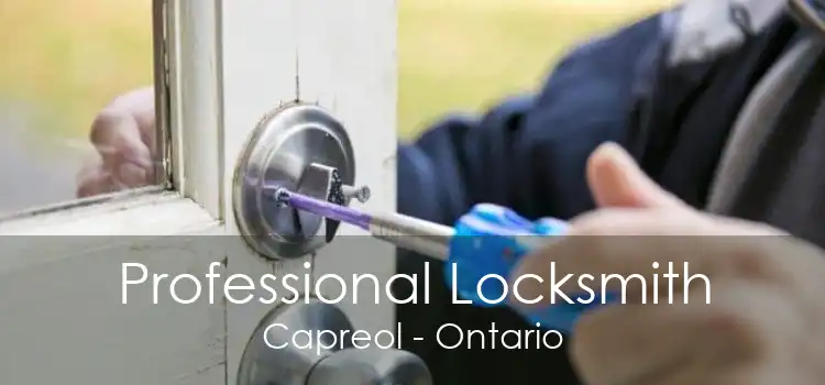Professional Locksmith Capreol - Ontario