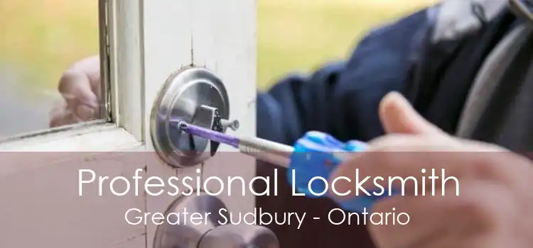 Professional Locksmith Greater Sudbury - Ontario
